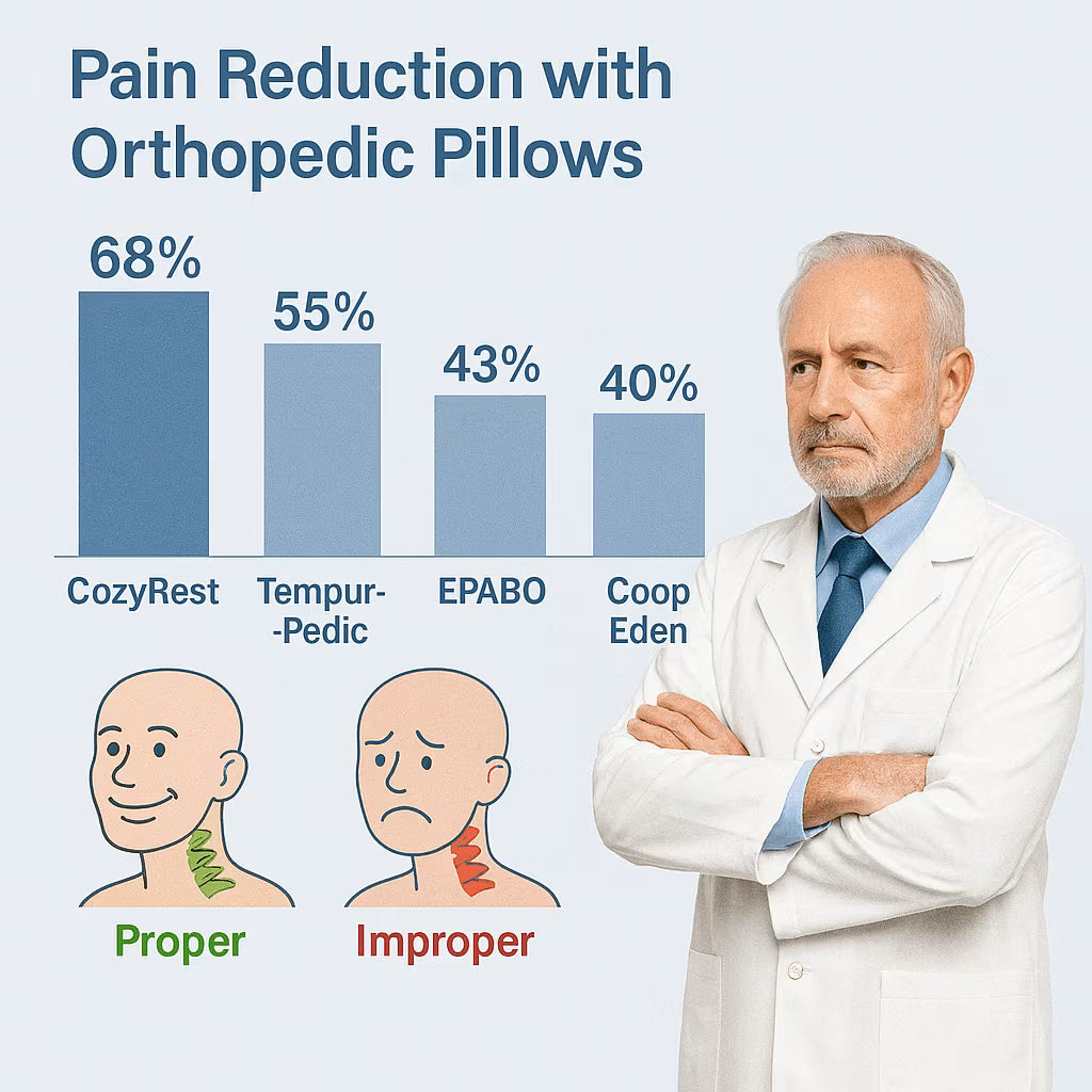 Ergonomic Orthopedic Support Pillow