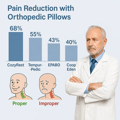 Ergonomic Orthopedic Support Pillow